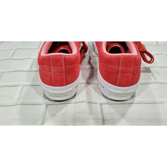 Converse One Star OX 259815C Paradise Leather Suede Pink Sneakers YOUTH SZ 6.5 - Picture 8 of 9